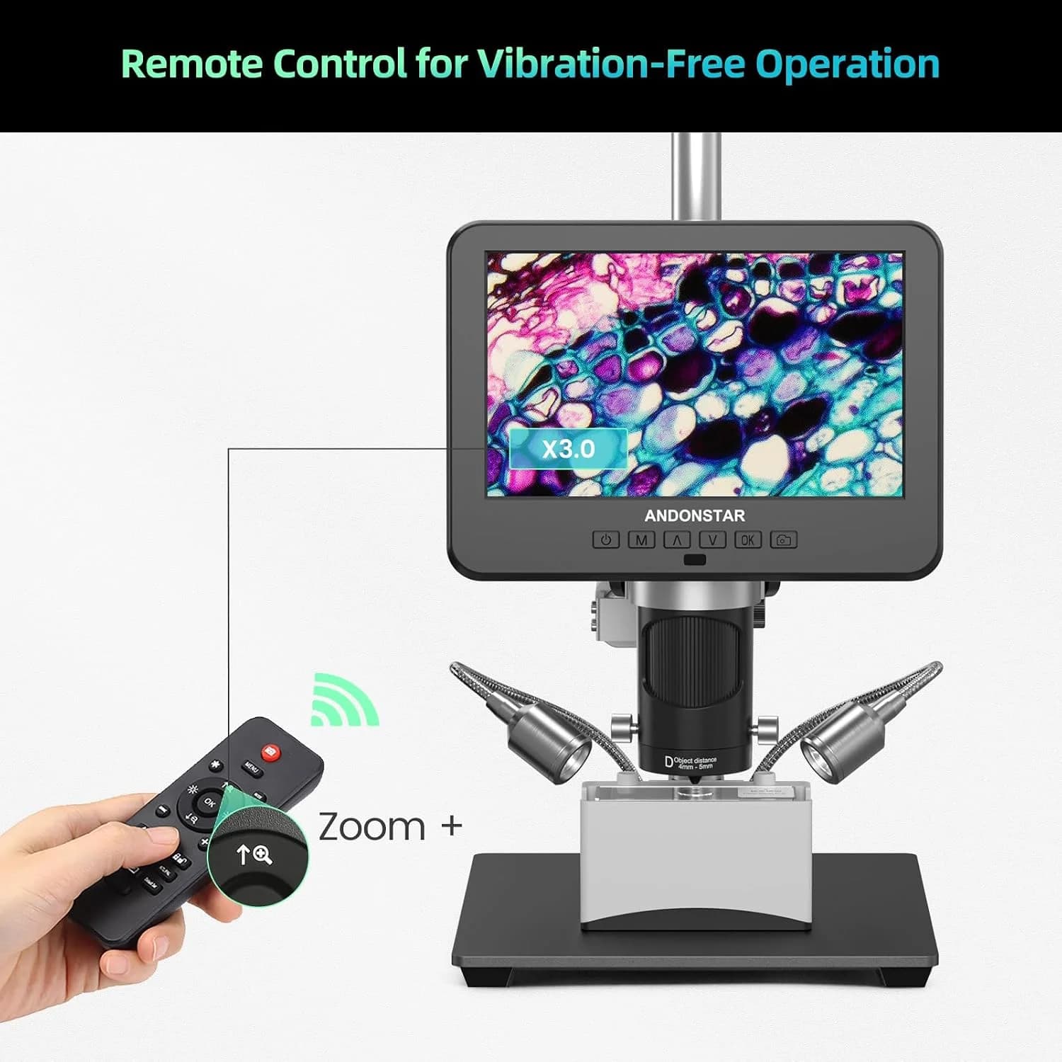 Andonstar AD246S-M microscopio digital HDMI 2000x - Imagen 9