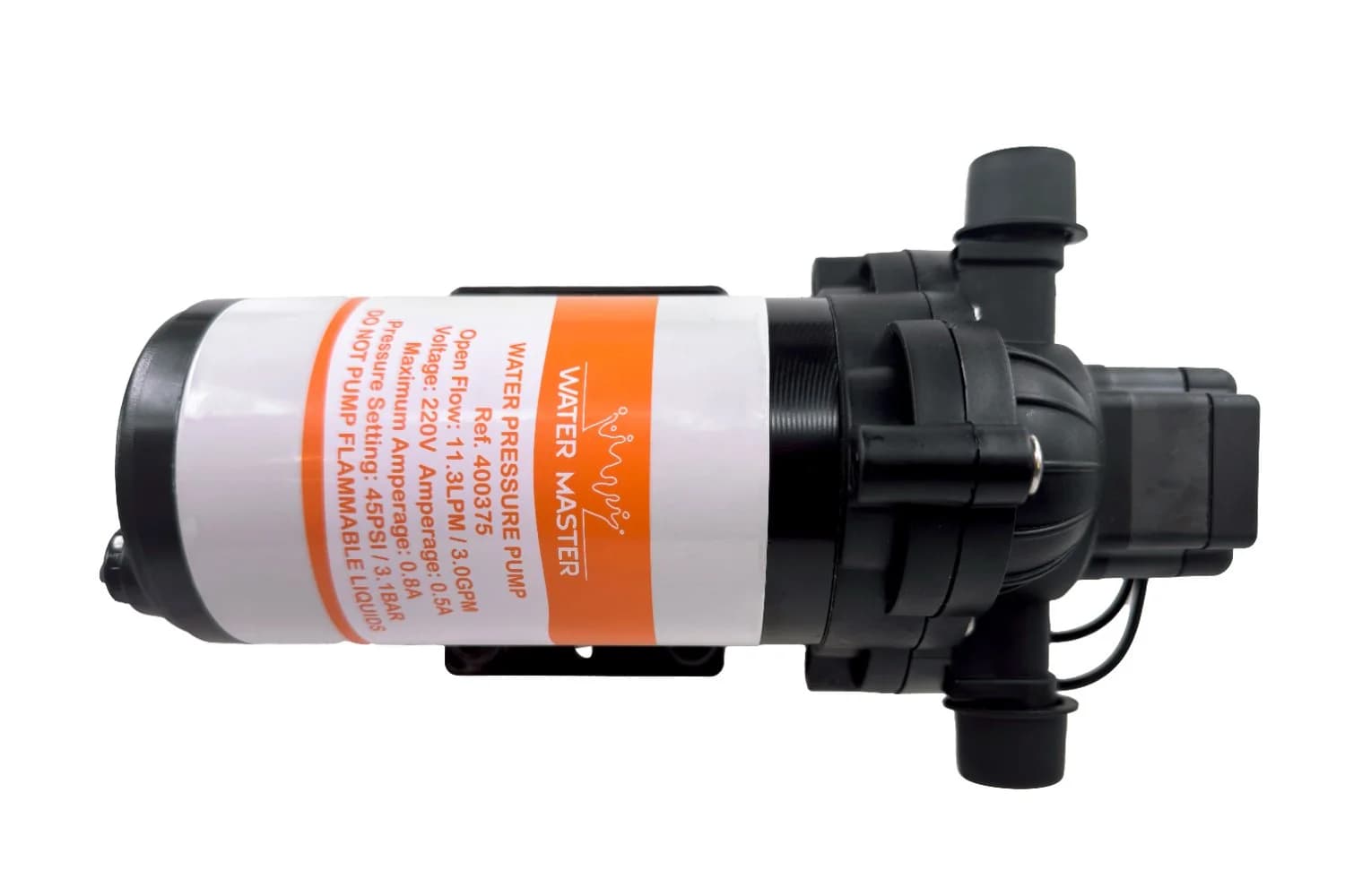Bomba diafragma 680 l/h Water Master para riego - Imagen 2