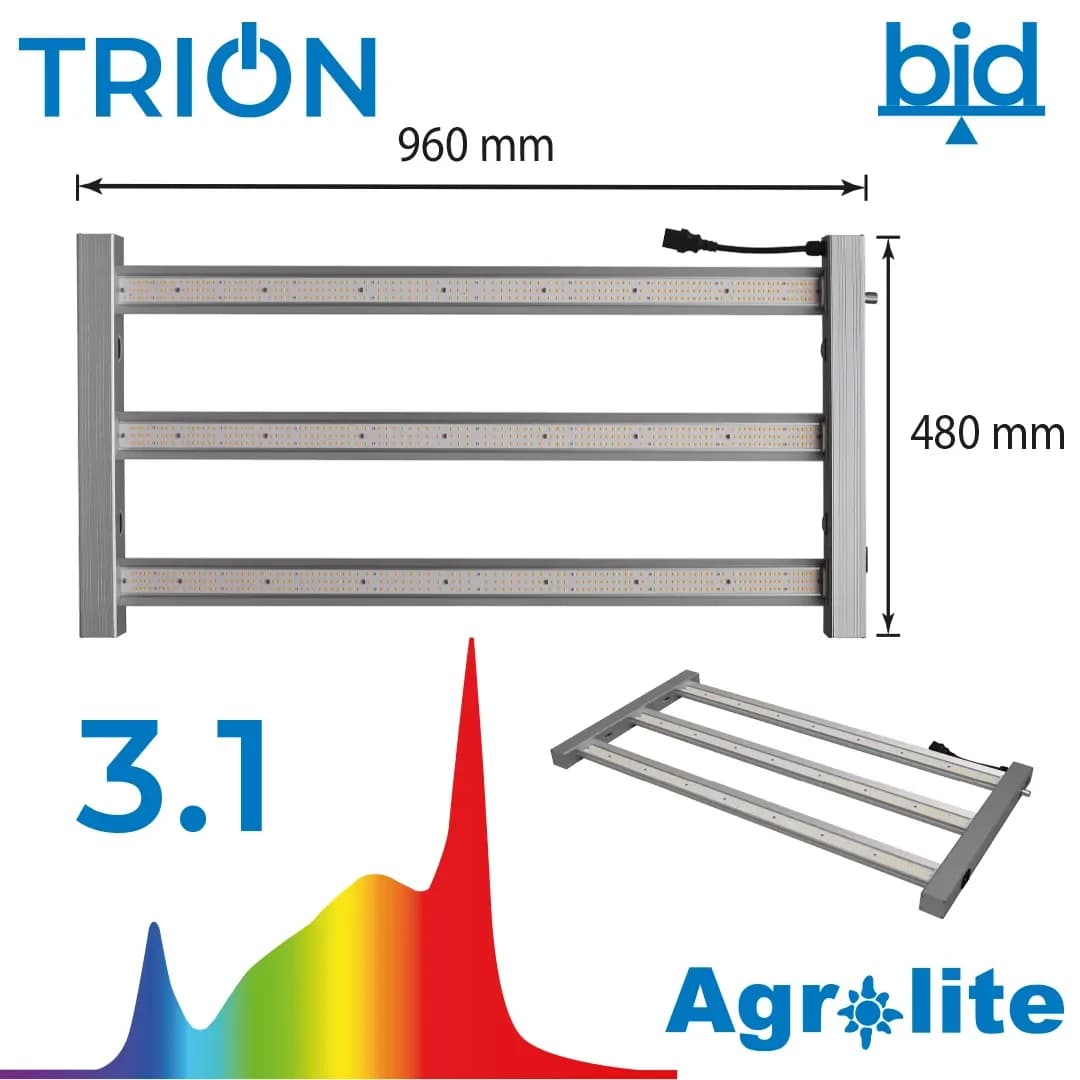 LED Trion 300W Agrolite para cultivo indoor - Imagen 3