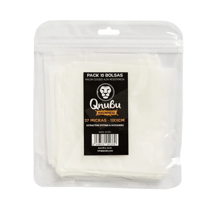 Bolsas Rosin Press Qnubu para extracciones limpias