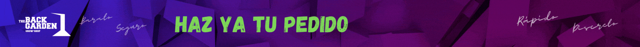 Grow Shop Madrid Online The Back Garden - Proceso de compra