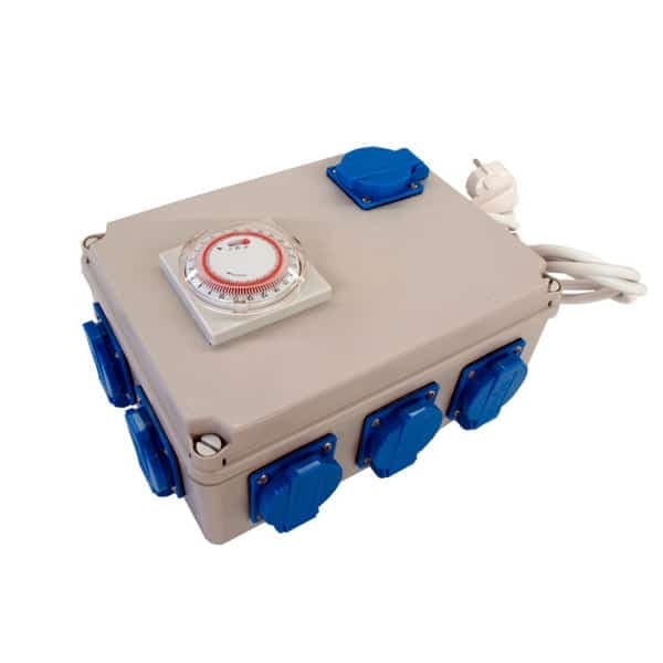 Temporizador Tbox 8H 8 X 600-630 W Con Activador Calefaccion