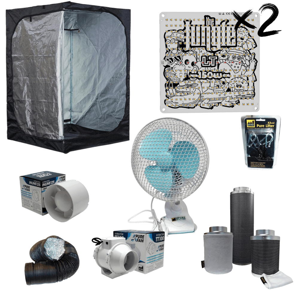 Kit De Cultivo Indoor 120X120