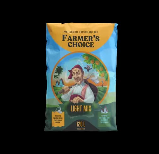 Sustrato Light Mix 120 L Farmer's Choice