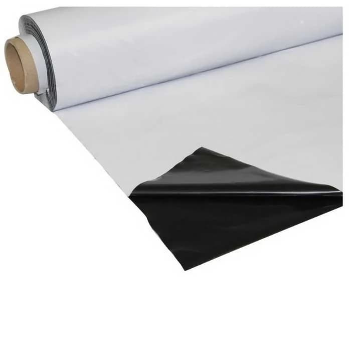 Plástico blanco negro 2 m al corte